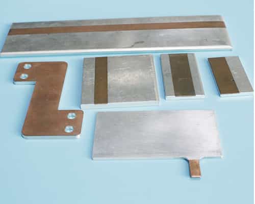 汽車動(dòng)力電池銅鋁復(fù)合導(dǎo)電片圖片